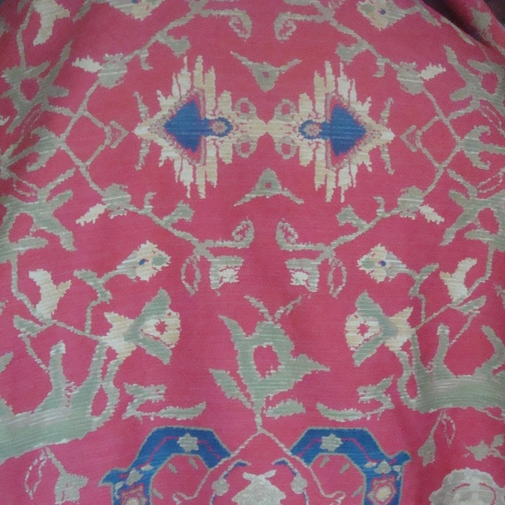 Ralph Lauren Blue Label CONSERVATORY Exotic Print Queen Flat Sheet - Picture 4 of 11